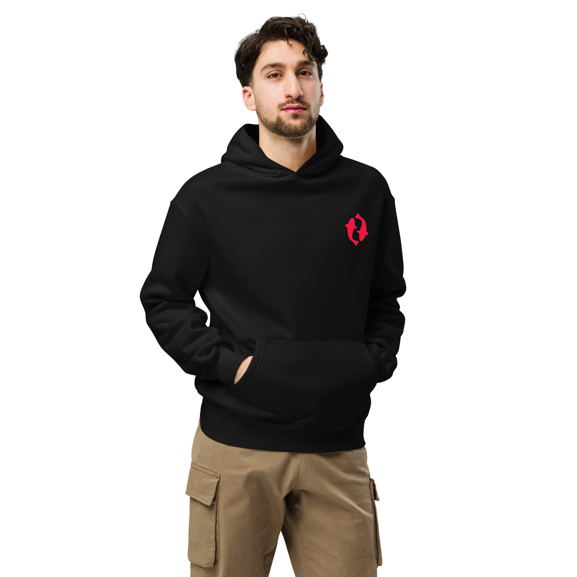 Unisex grote hoodie